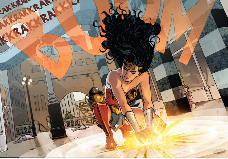 Illustration for article titled Wonder Woman #10 makes Diana a beacon of hope in a difficult time